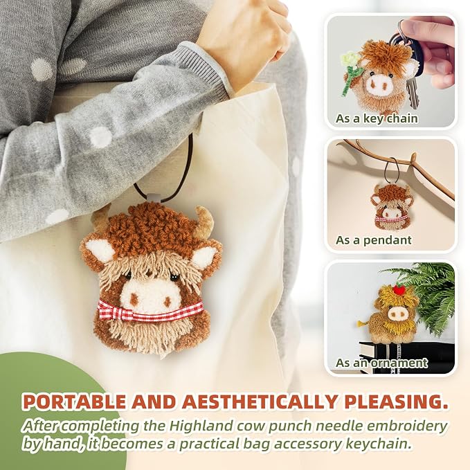 Punch Needle kit-4, Embroidery kit - Image 7