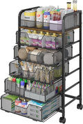 Yociyoga 6-Tier Craft Cart by FollowWithYociyogaTogether