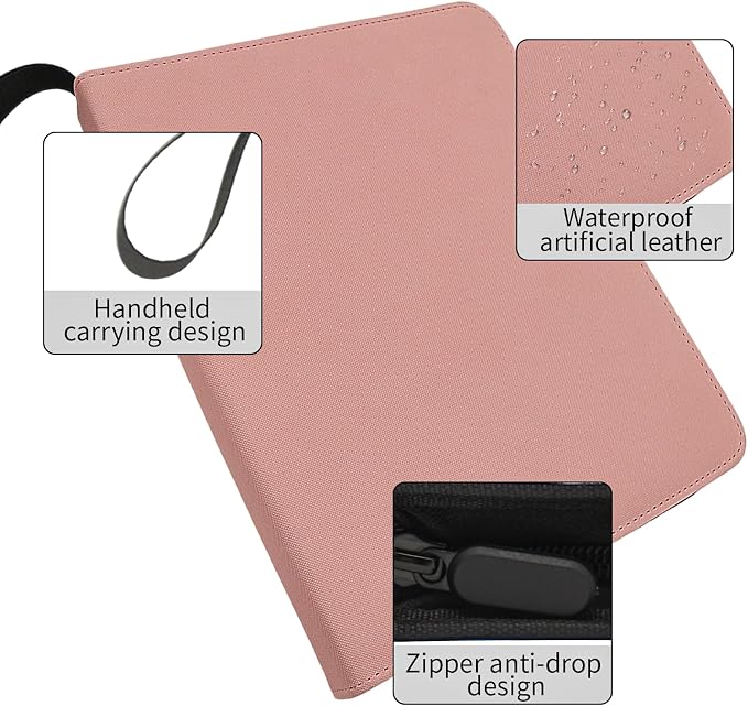 Card Binder – 720 Capacity, Zippered Trading Card Holder - Image 3