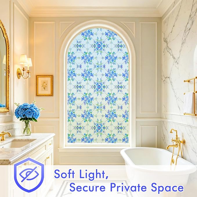 SOMWISE Frosted Glass Window Privacy Film - Image 3
