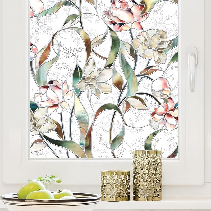 Begonia Window Privacy Film by Artscape - Image 14