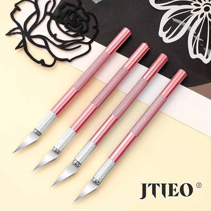 JTIEO Exacto Knife, 74 Pack Hobby Knife - Image 2