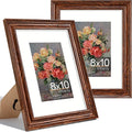Vittanly 8x10 Picture Frames Set of 2, Ornate Vintage Photo Frame by Vittanly