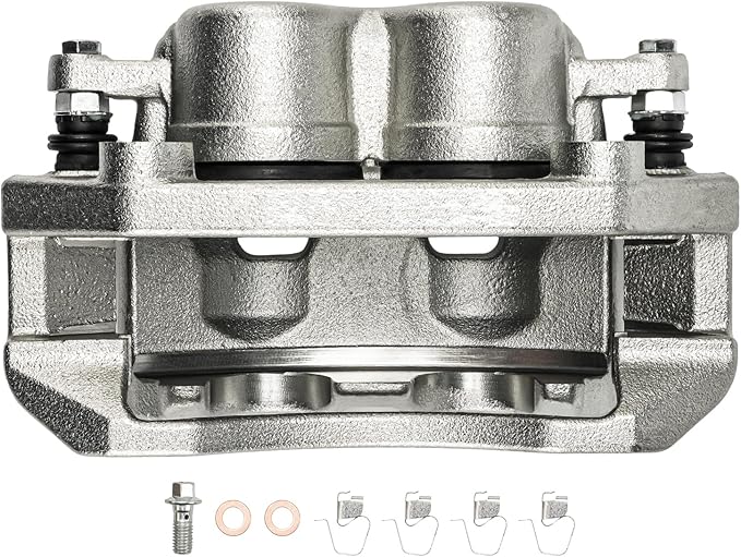 Torchbeam Front Brake Caliper Left for Dodge 2006-2008 Ram 1500 5.7L, Dodge 2005-2008 Dakota, Dodge 2006-2008 Ram 1500 4.7L, Front Left Caliper Replace # 18B5009