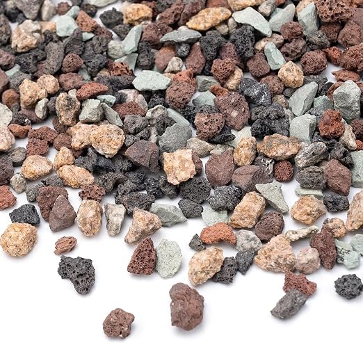 Pulovin 2.5lbs Mix Horticultural Lava Rocks by GardenSteward