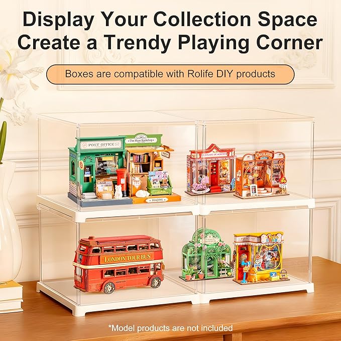 Rolife Acrylic Display Case Dust Cover - Image 5
