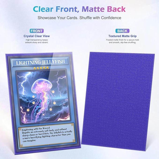 1000 Count Card Sleeves Toploaders - Image 2