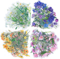 160 Pieces Natural Flower Stickers by Pengxiaomei