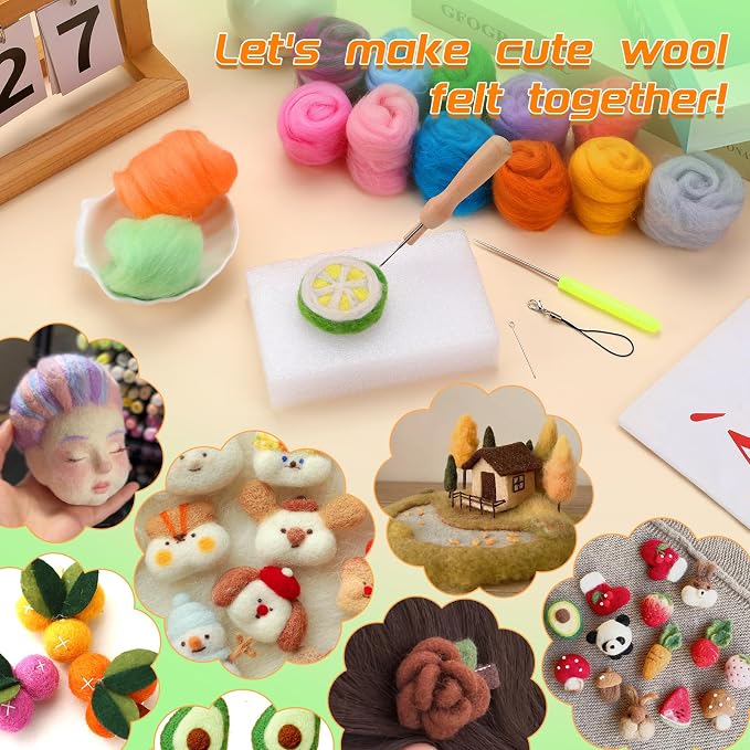 IMZAY Needle Felting Kit, 149 Pieces Needle Felting Tools - Image 6