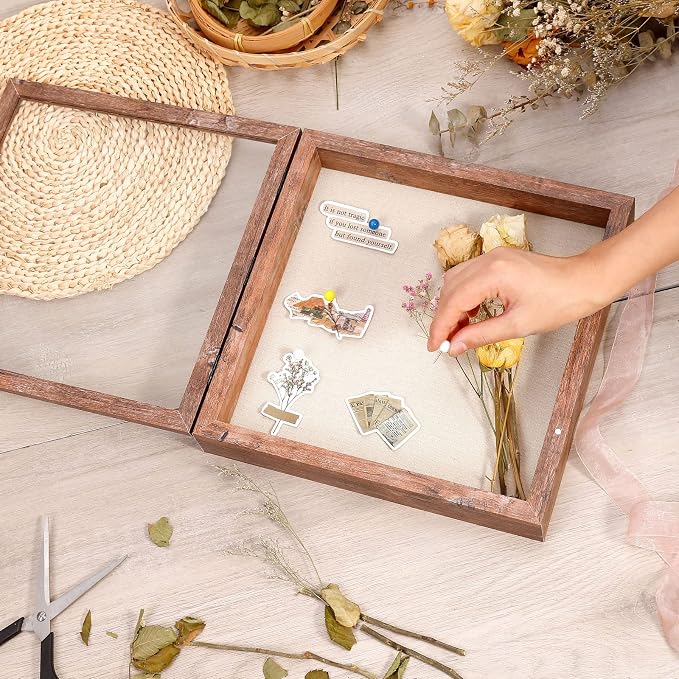 11x11 Shadow Box Frame with Linen Back - Image 4
