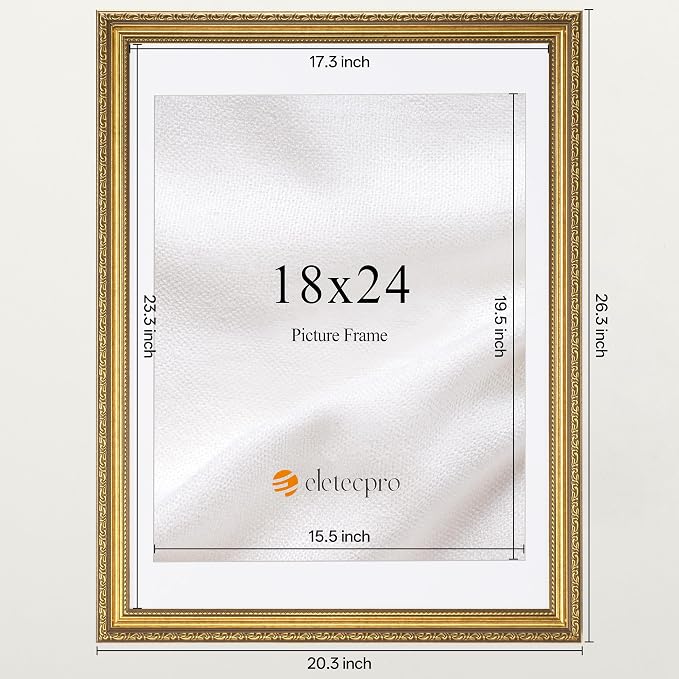 eletecpro 18x24 Picture Frames Set of 2 - Image 3