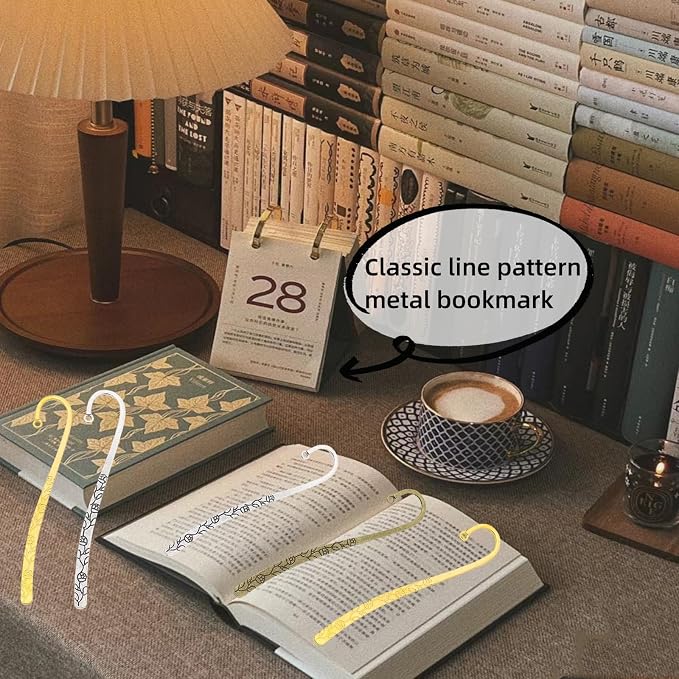 12 Pcs Beadable Bookmarks DIY Metal Blank Bar Bookmark - Image 7