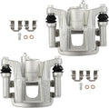 cciyu Rear Left & Right Brake Calipers Assembly w/Bracket 19B6035 19B6034 2009 2010 2011 2012 2013 2014 2015 2016 For Toyota For Venza