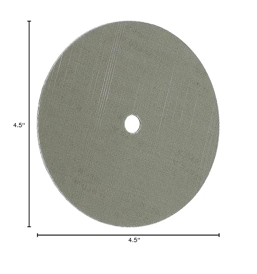 CS Unitec 80970 FIX Disc with Hook & Loop Fasterning, TZ Pyramid, 4-1/2" Diameter, A16/1200 Grit, (Pack of 10)