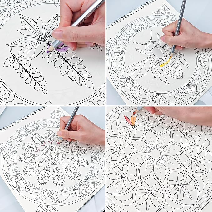 FUNLAVIE Adult Coloring Book - Image 6