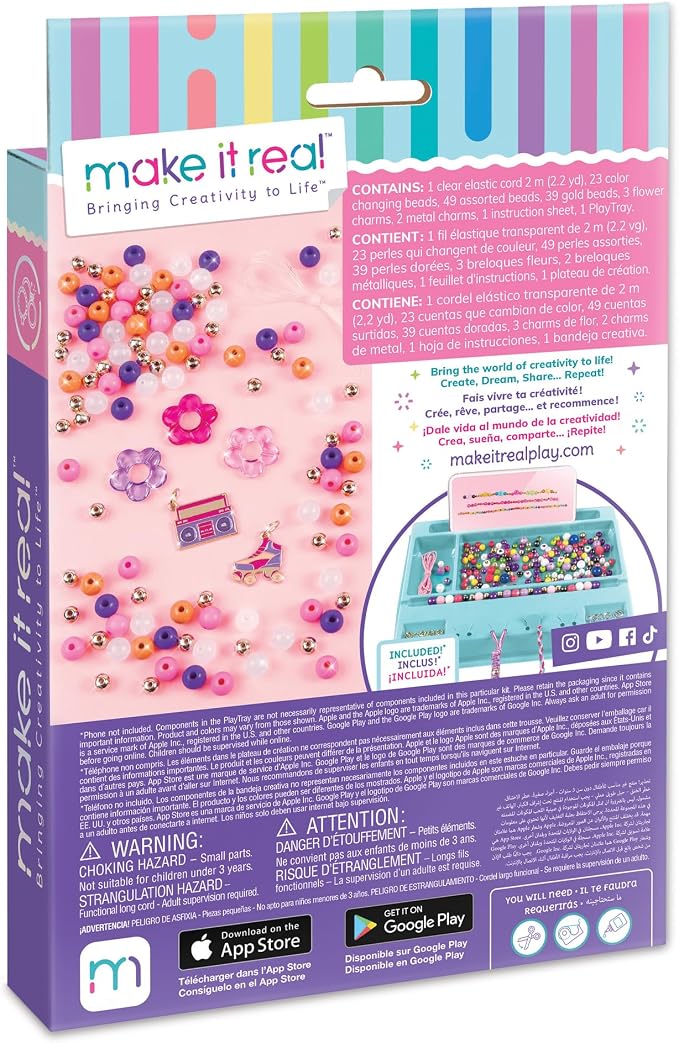 Make It Real Color Reveal DIY Bracelets Kit - Image 2