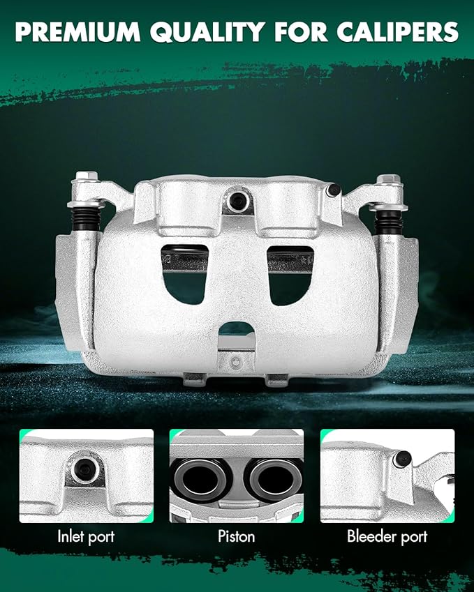 SCITOO 18B5487 18B5486 Front Left & Right Disc Brake Calipers Assembly w/Bracket For Ford For F-250 Super Duty 2013-2022,For Ford For F-350 Super Duty 2013-2022,For Ford For F-450 Super Duty 2013-2015