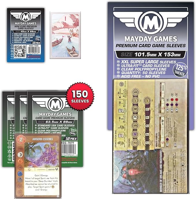 Mayday Games Spirit Island -Premium Compatible Card Sleeve Bundle - Image 2