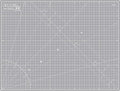 Elan Cutting Mat A2 Gray, Self Healing Cutting Mat 18x24 Inch, 5-Ply Craft by Elan