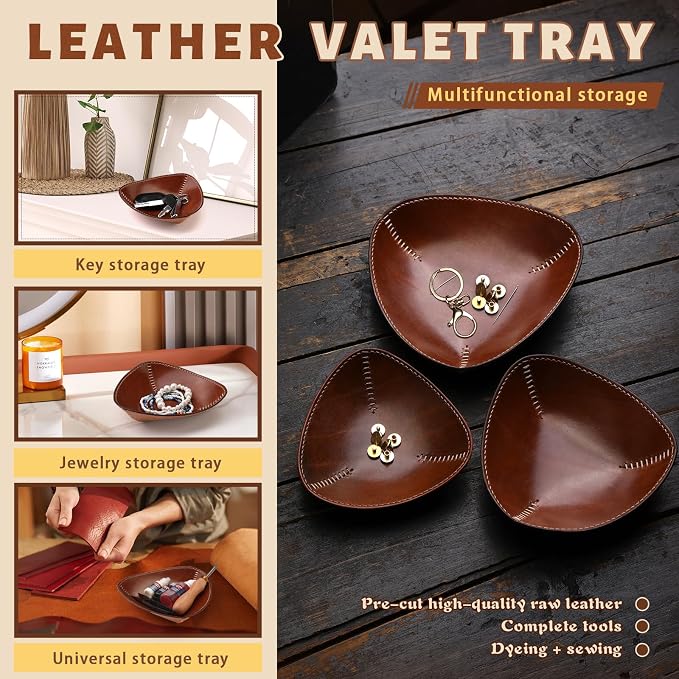 CBHGFEA Leather Tooling Kit Leather Tray Kit - Image 6