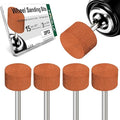 20 Pcs Wheel Sanding Kit, 1/8 Shank Aluminum Oxide Abrasive Wheels for Rotary Tools