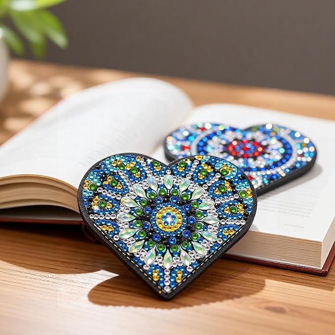 8 PC Diamond Art Painting Bookmark - Image 2