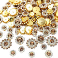 100pcs Crystals Glass Sew on Rhinestones by UYTRDVG