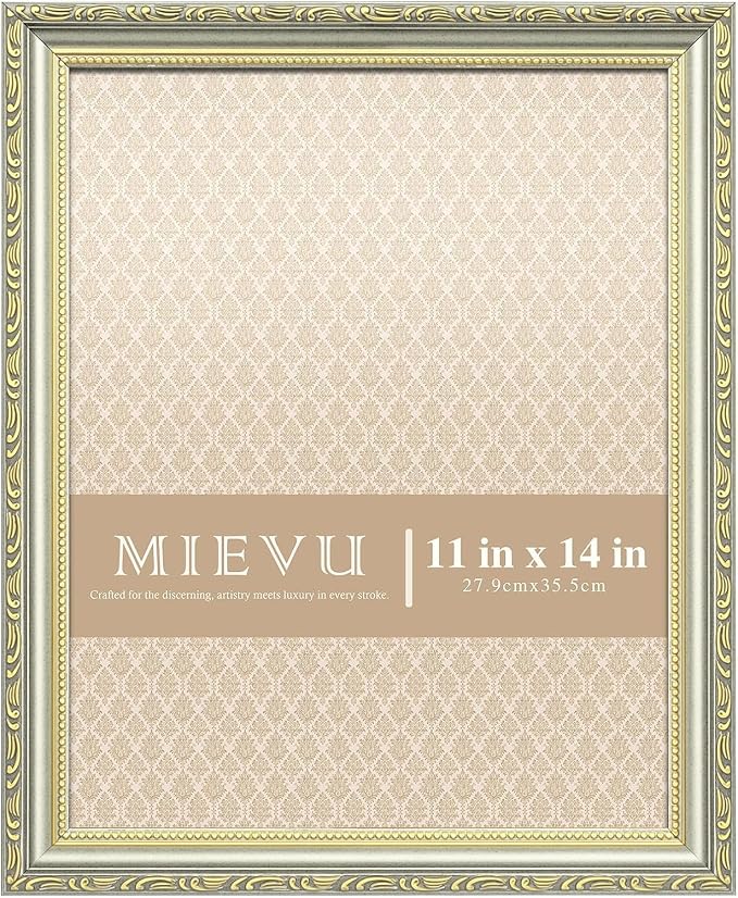 11×14 Picture Frame Gold by MIEVU