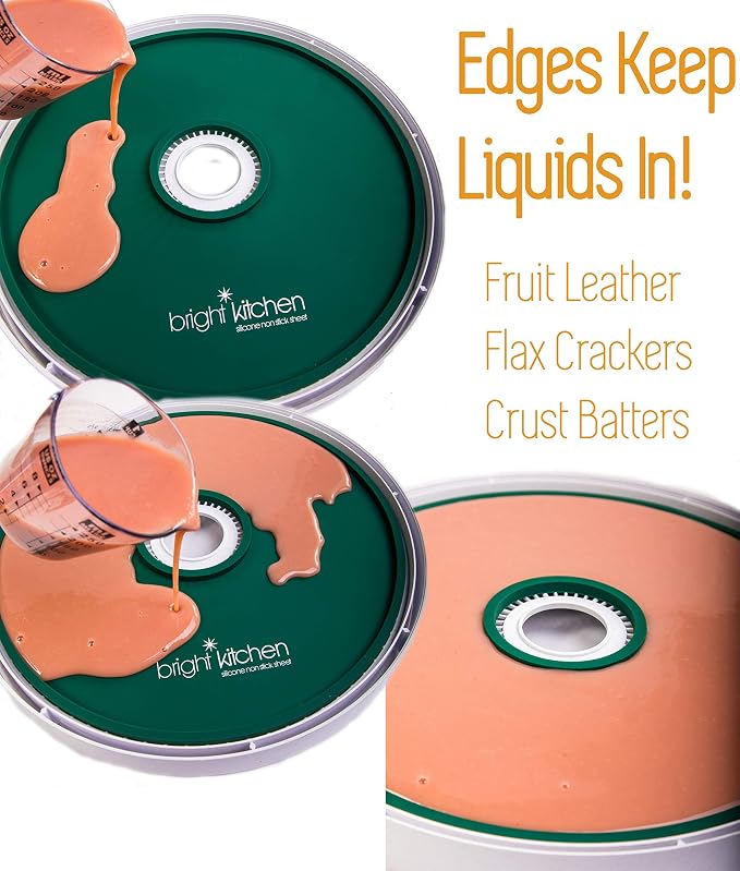 4 Fruit Leather Silicone Dehydrator Sheets - Image 3