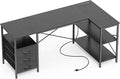 Huuger L Shaped Office Desk by Huuger