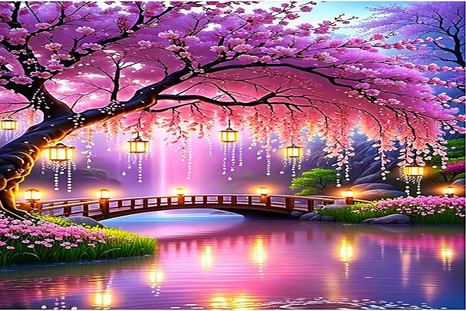 VeGuude Diamond Art Kits for Adults, Full Drill Diamond Art Flowers Kits for by VeGuude