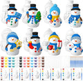 Soulchen 8 Sets Winter Snowman Ceramics to Paint Ready to Paint Your Own by Soulchen