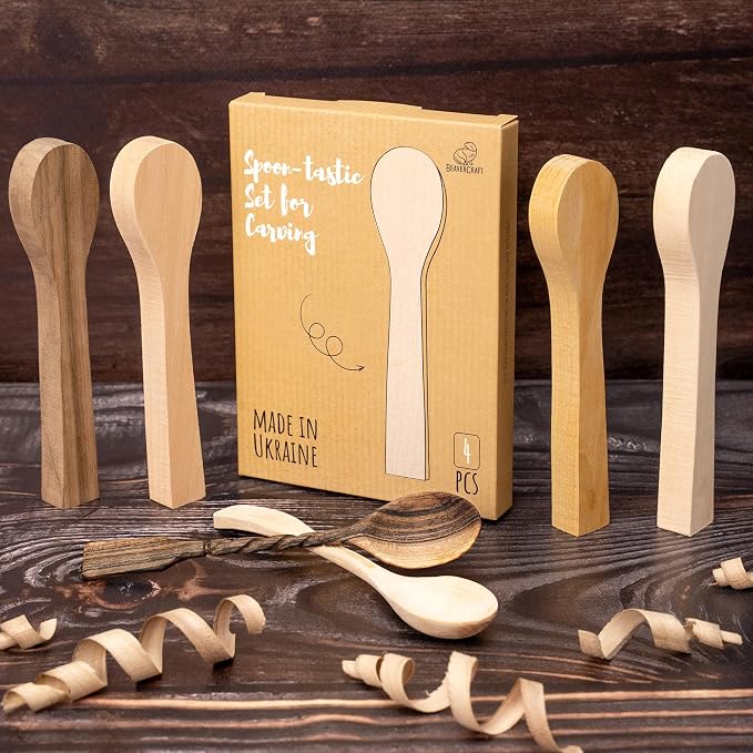 BeaverCraft Wood Carving Spoon Blank BB2 - Image 5