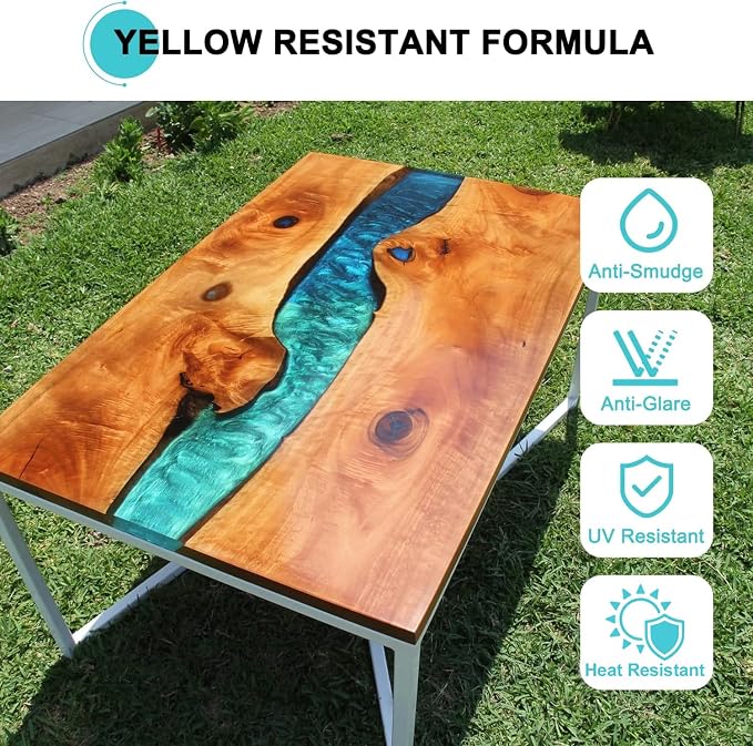JDiction Epoxy Resin Clear High Gloss Epoxy Resin, Maximum 1.5 Inch Deep Pour 1 - Image 4