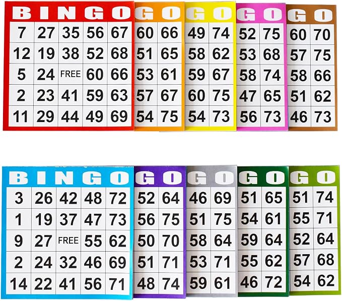 SEETOOOGAMES Bingo Paper Game Cards - Image 8