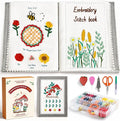 CYANFOUR 2026 New Embroidery Stitch Book Kit by Cyanfour
