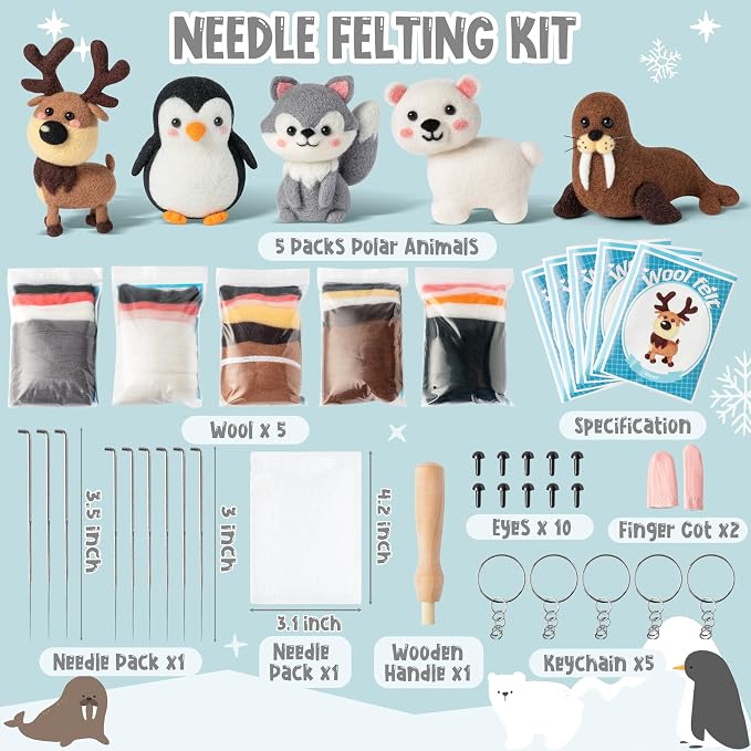 WATINC Needle Felting Kit - Image 2