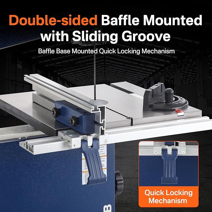 Band Saw, 10-Inch Bandsaw for Woodworking, 1515 & 3280 FPM Dual-Speed Bandsaw, 1/2 HP，120 V 5.3-Amp Motor, Band Saws with Double-Sided Fence Assembly, Steel Bandsaws with Miter Gauge