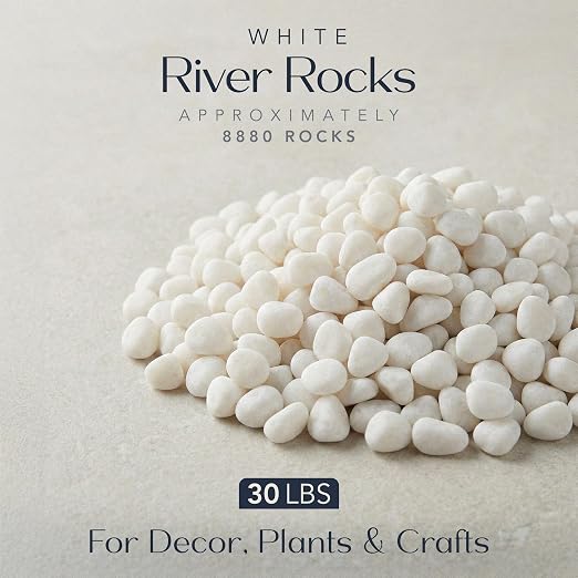 River Rocks Decorative Ornamental Vase Filler 0.5" - Image 2