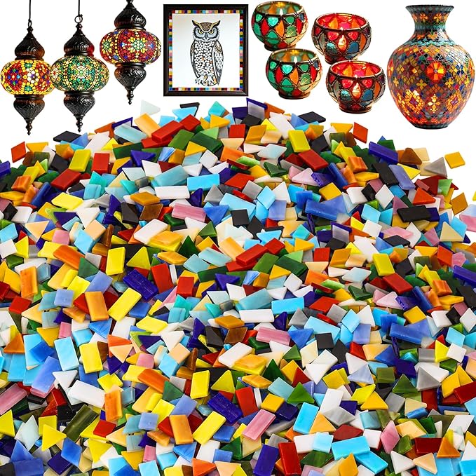 3200 Pcs Mosaic Tiles, Glass Mosaic Tiles - Image 9