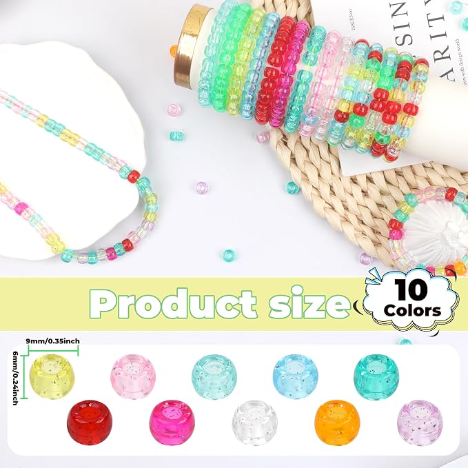 Glitter Pony Beads - Image 2