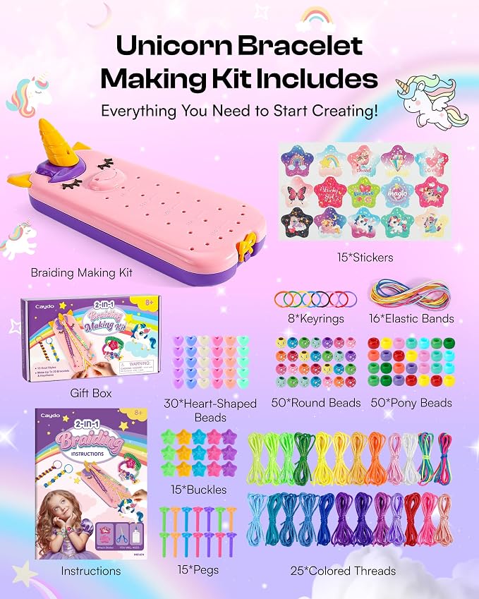 Caydo Friendship Bracelet Making Kit - Image 6