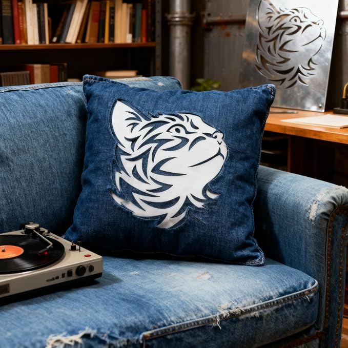 TIAMECH A4 Reusable Cool Cat Stencil - Image 7