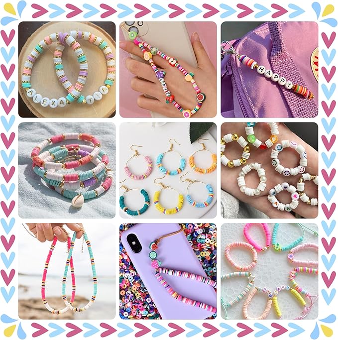 Gionlion 30, 168 Colors 8 Boxes Flat Preppy Beads - Image 5