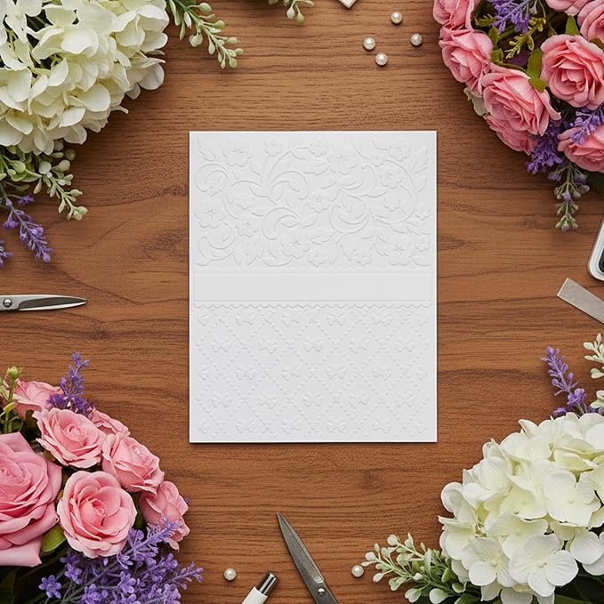 Yuanchu 3D Plastic Embossing Folder Template - Image 6