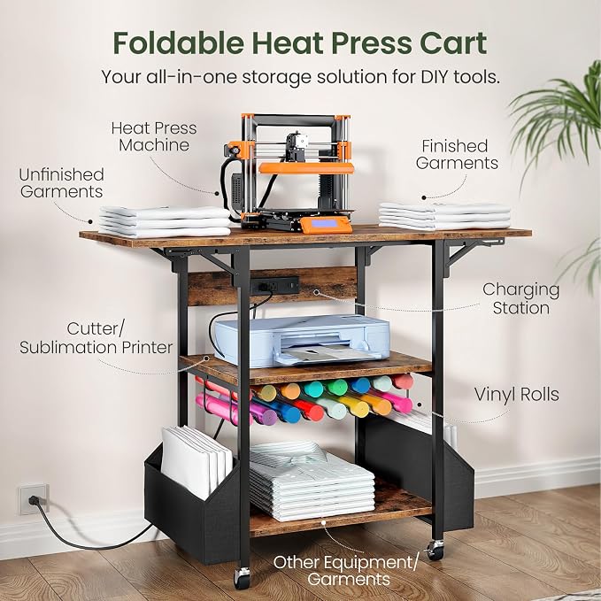 CHOEZON Foldable Heat Press Table - Image 3