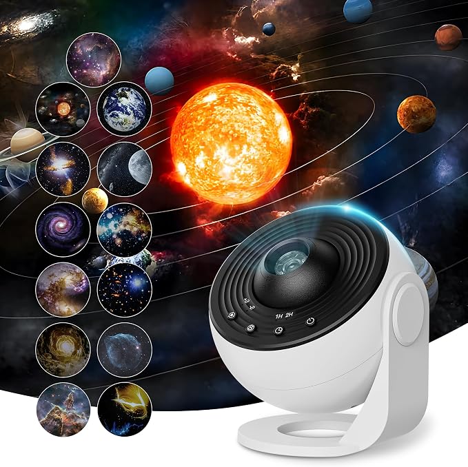Galaxy Projector Pro for Bedroom, 13 in 1 Planetarium Star Projector by Unknown