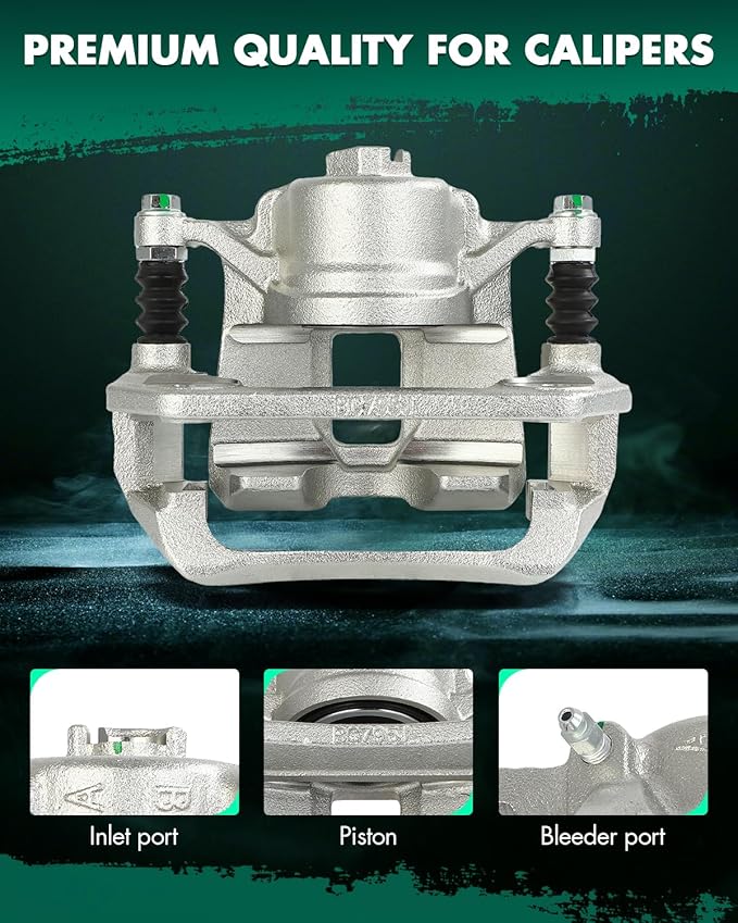 SCITOO 19B7107 Front Right Disc Brake Caliper Assembly w/Bracket For Honda For Accord 2013-2022,For Honda For HR-V 2016-2022