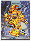Kabinka MTG Card Sleeves-Turtles 100 Standard Size Pack Clear Front & Matte by Kabinka