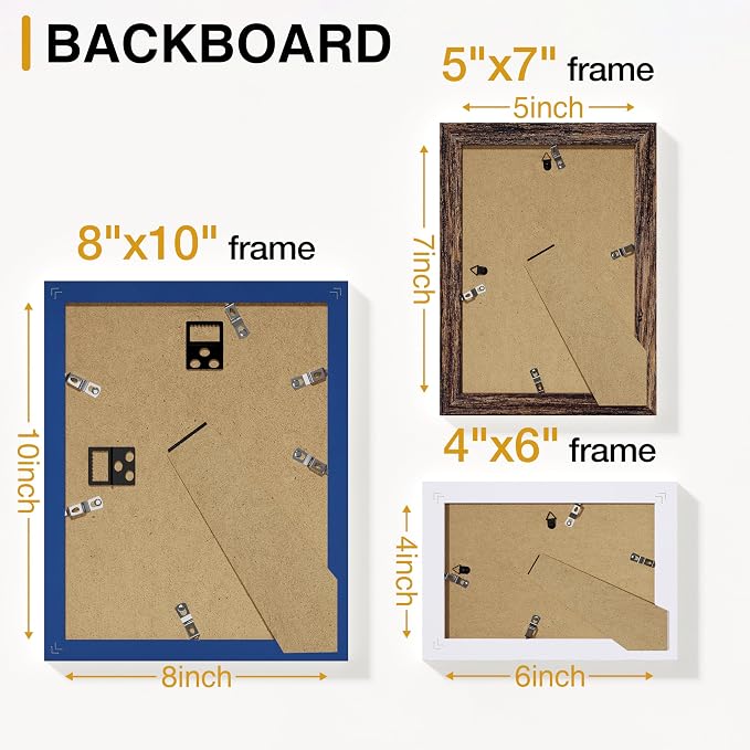 Vittanly 15 Pack Picture Frames Collage Wall Decor, Gallery Frame Set - Image 8